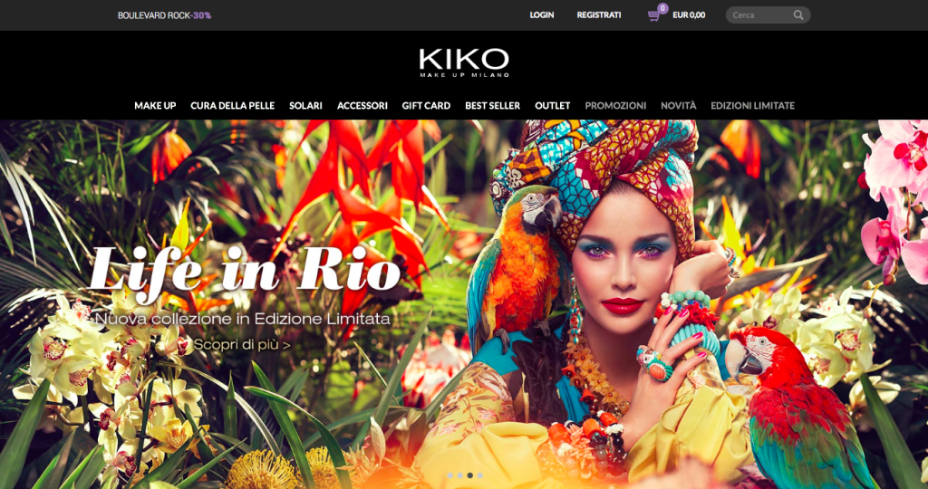 kiko cosmetics netcomm award 2014